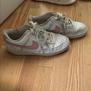 Size 7.5 Nike Court Vision Low Next Nature- Women's Shoes